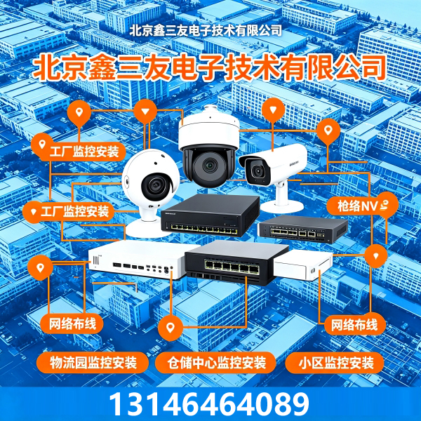 鑫三友工厂监控安装注意事项，物流园安防如何规划